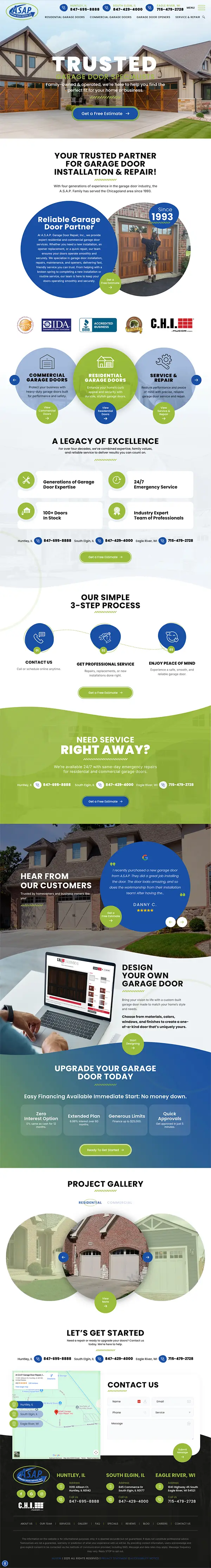 A.S.A.P. Garage Door Repair, Inc.